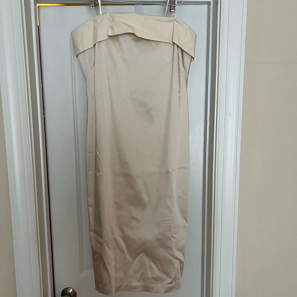 **NWT** Ralph Lauren Bow Back Satin Dress - Picture 4 of 7